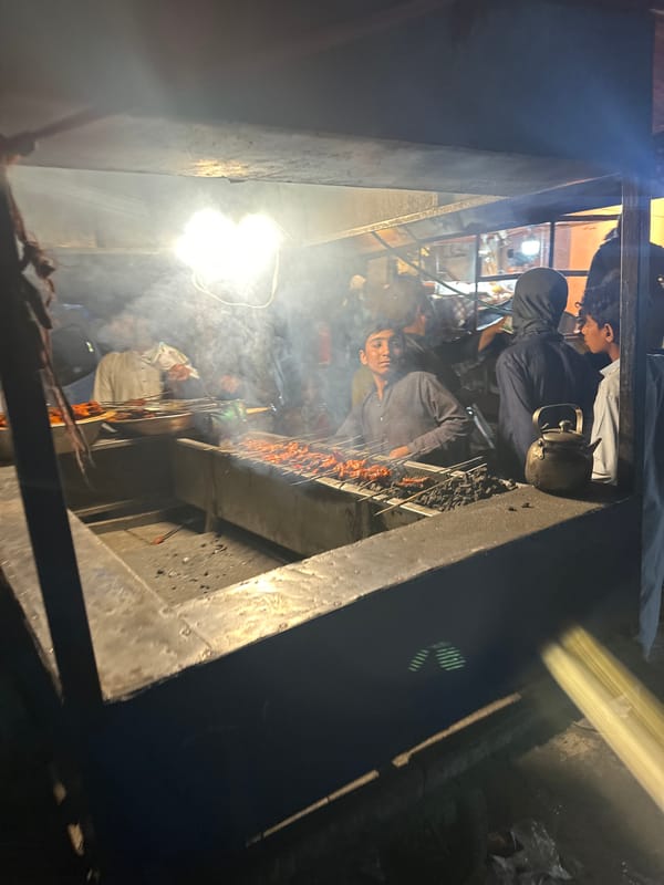 Evening street life documented in Quetta City Tehsil