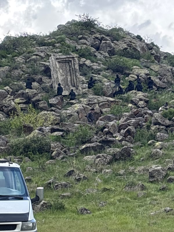 Rural landscape documented by witnesses in Tlik, Armenia