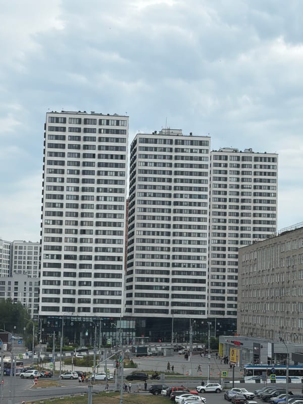 Snapshots of a Novosibirsk apartment and its surrounding streets