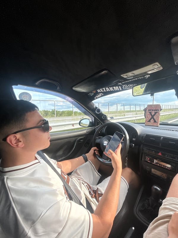 Road trip documented with World Cup Coca-Cola and highway scenes