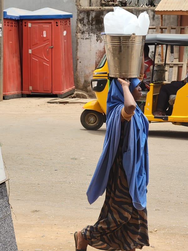 Daily life documented in Maiburiji, Nigeria streets