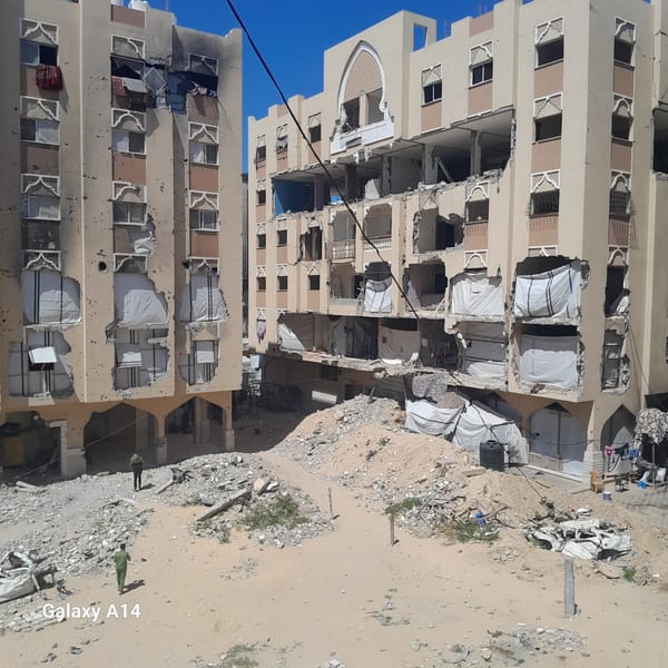 Extensive urban destruction documented across Khan Yunis during morning hours