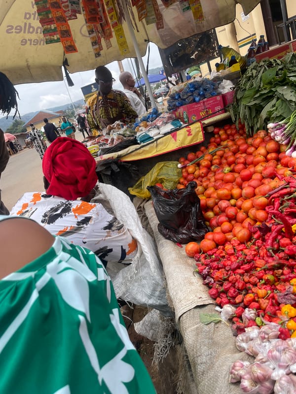 Morning market activity documented across Jos and Gwong, Nigeria
