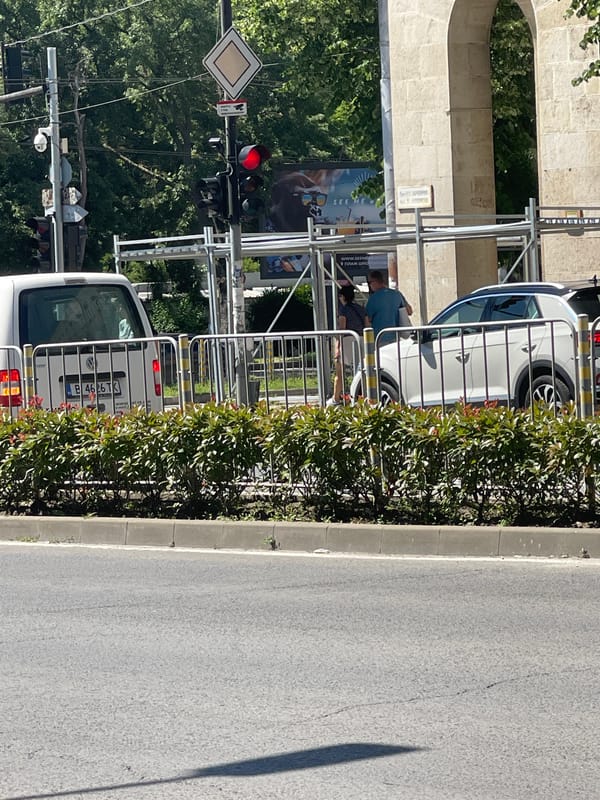 Morning commute scenes captured across Varna, Bulgaria streets