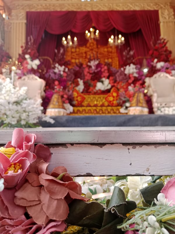 Wedding ceremony preparations documented in Gampongjawa, Indonesia