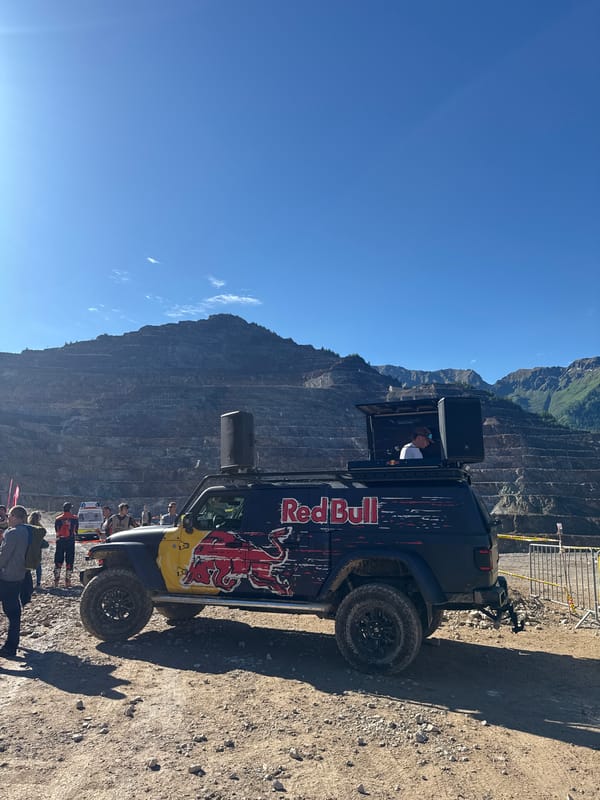 Morning motorsports event unfolds at Austria's Erzberg mine