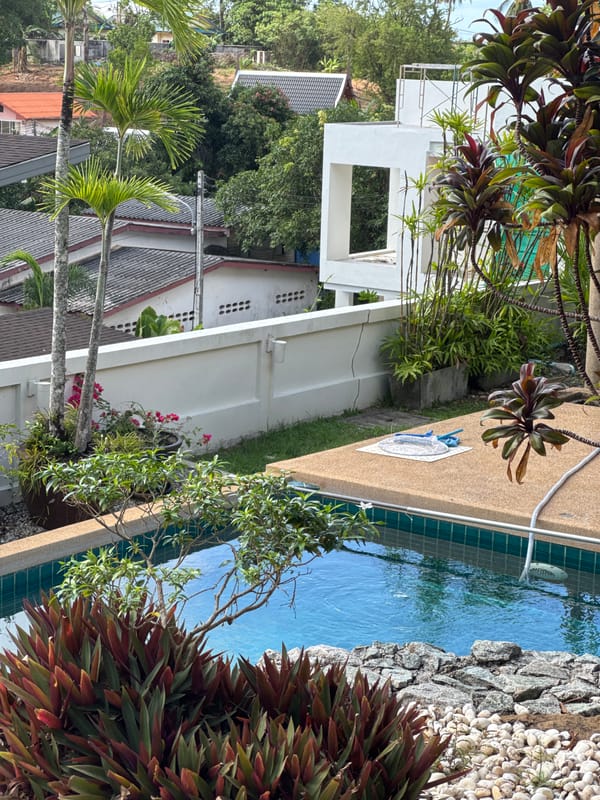 Residential property documented in Rawai, Thailand over 17 minutes