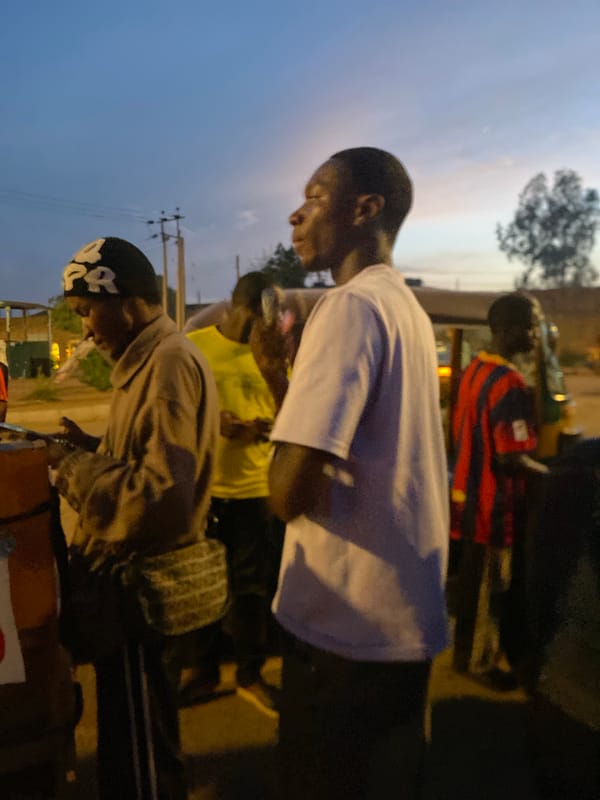 Evening market life unfolds across Bukuru, Nigeria