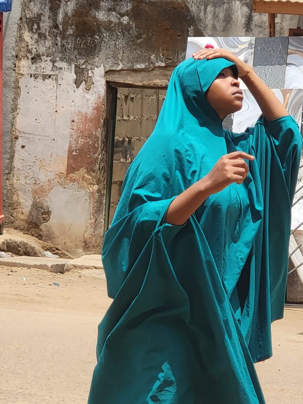 Daily life documented across Maiburiji, Nigeria morning hours