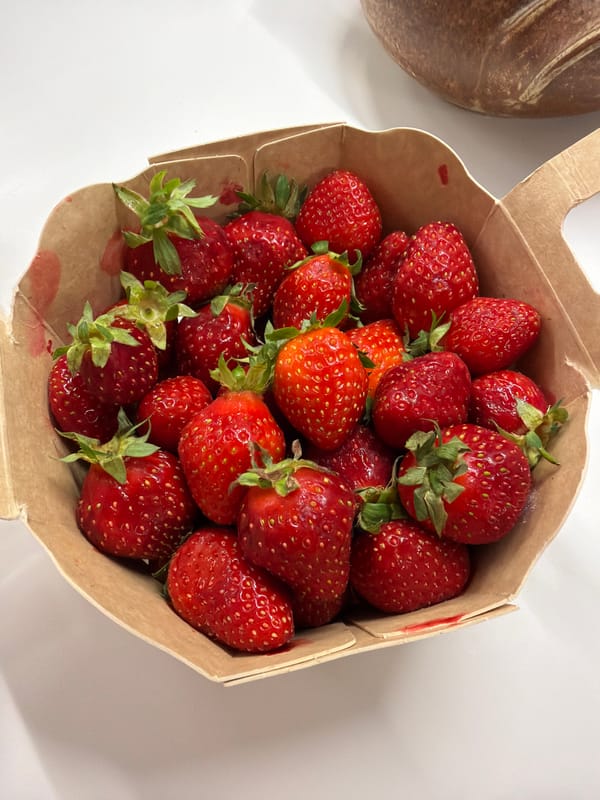 Evening moments in Cannes: strawberries and city views