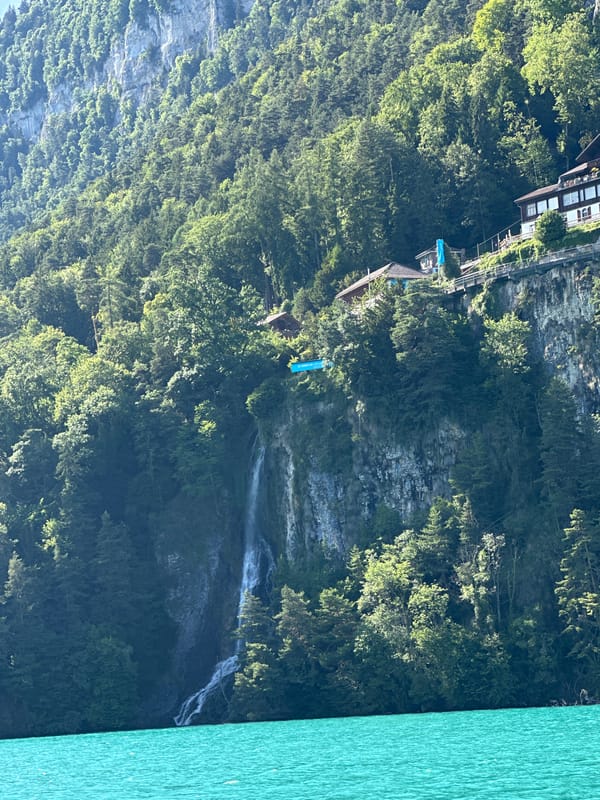 Drone footage captures Swiss alpine scenery in Sundlauenen