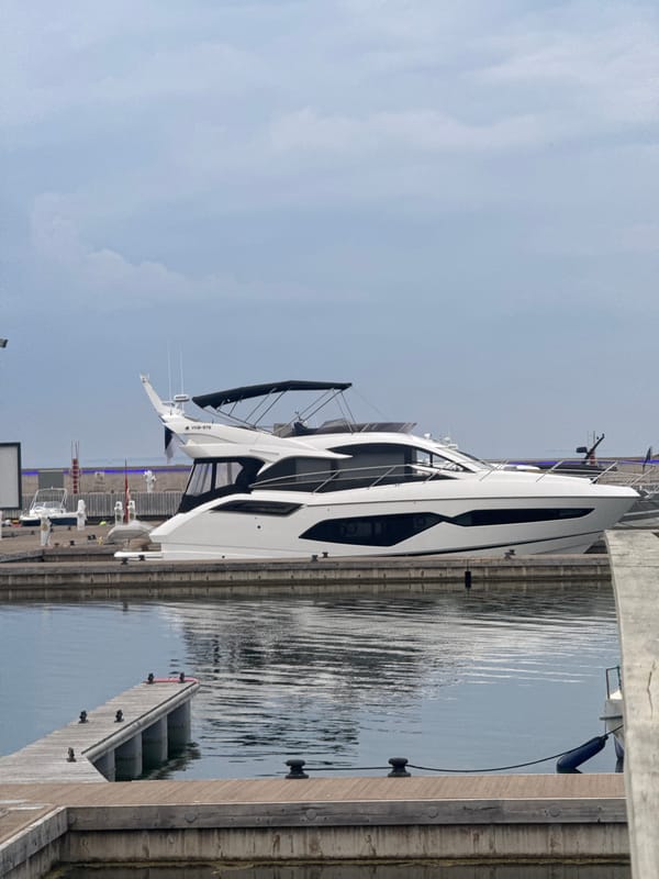 Twilight marina scenes documented across Tallinn waterfront locations