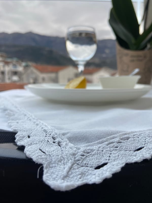 Morning street life and nature captured across Budva, Montenegro