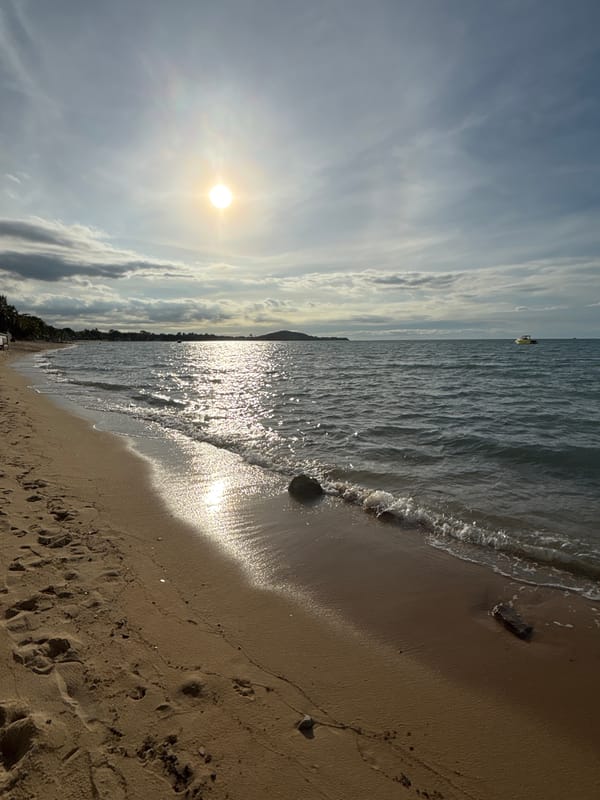 Beach life documented at Baan Mae Nam Thailand