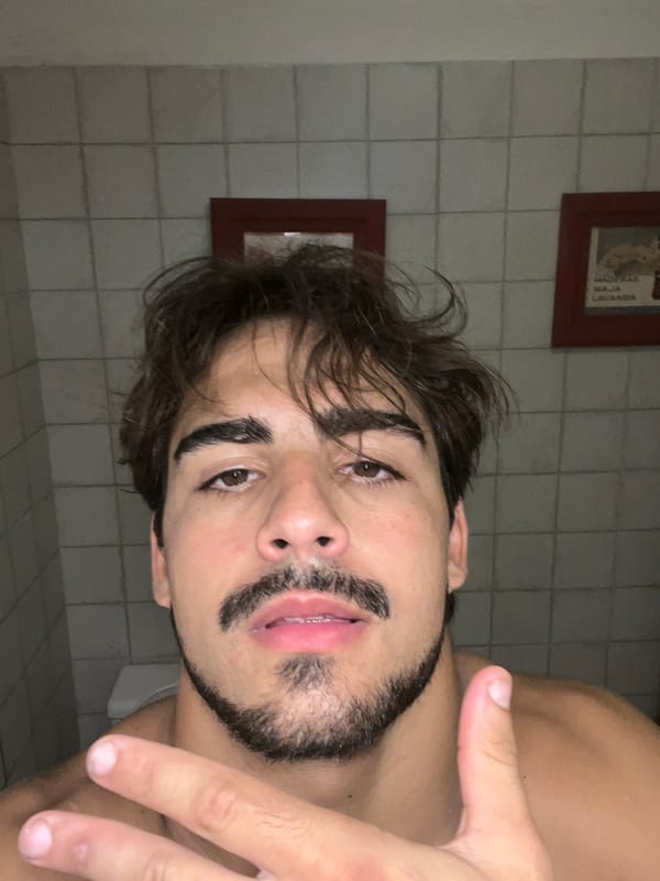 Personal bathroom moments captured in Avellaneda apartment