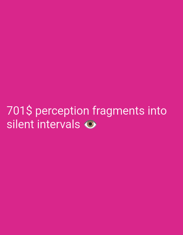 Numbered philosophical fragments documented across 99-minute window