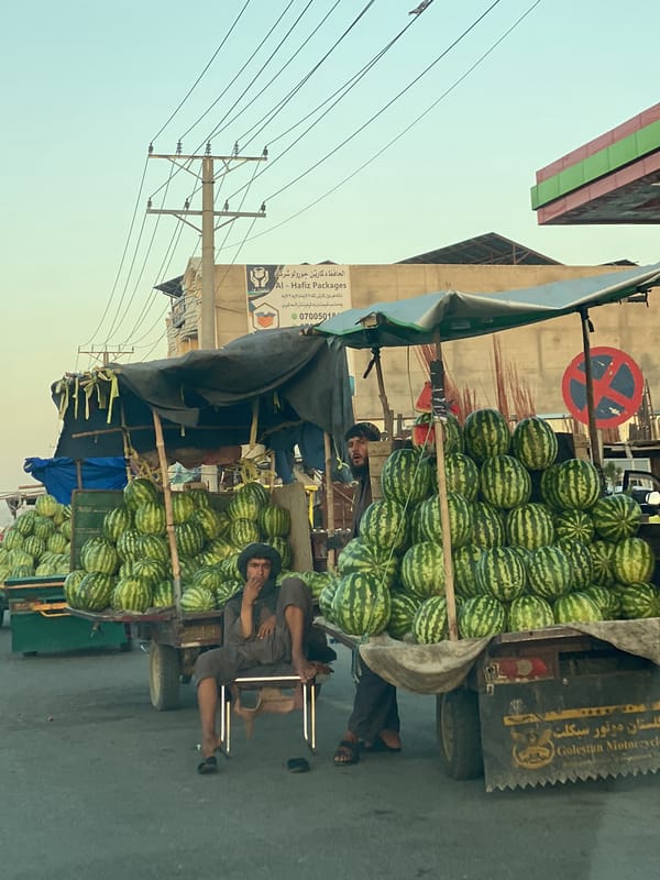 Ordinary street life documented across Kandahar during afternoon hours