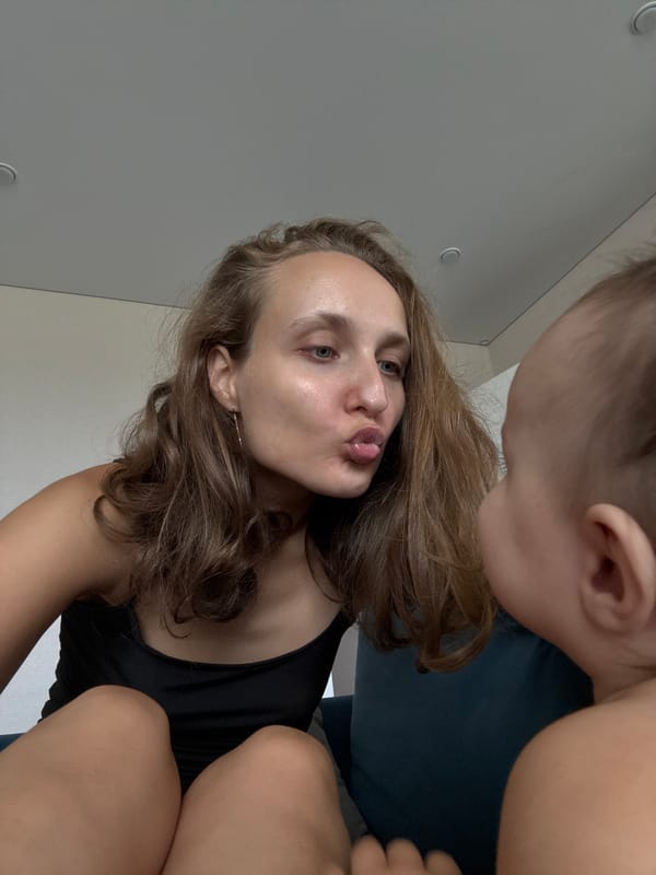 Lazy morning at home with a little one, Подшивалово