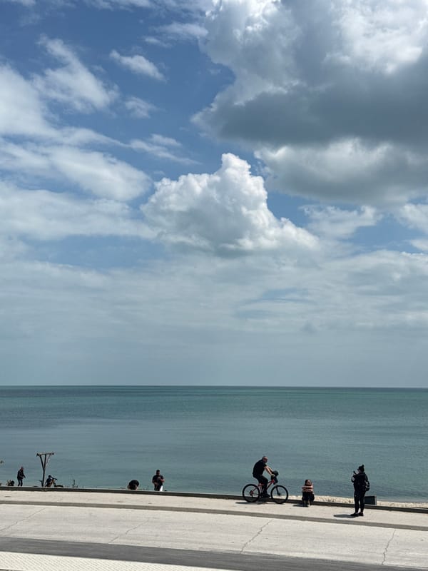 Morning scenes captured along Varna's Black Sea waterfront