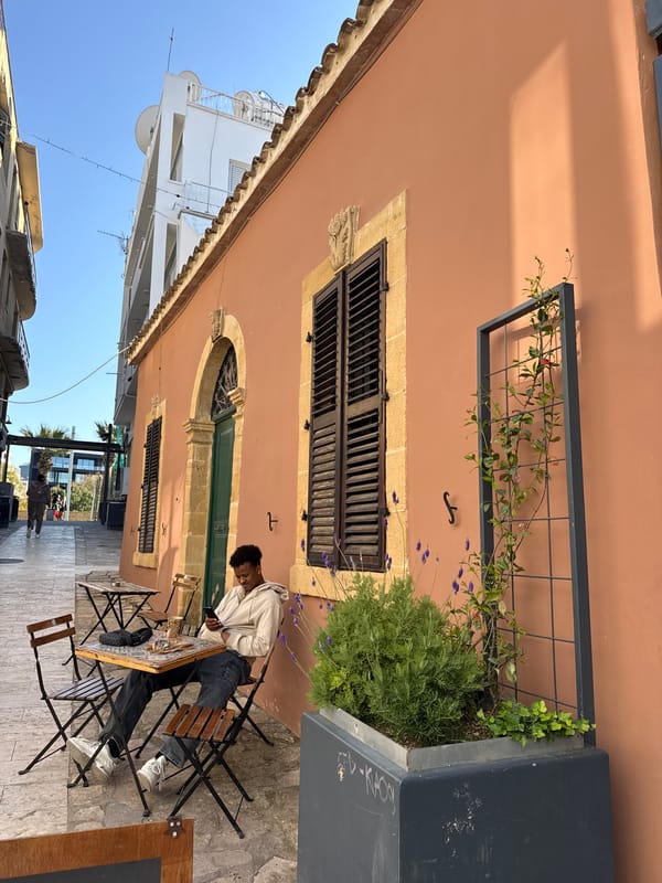 Photographer documents historic architecture during Nicosia walking tour