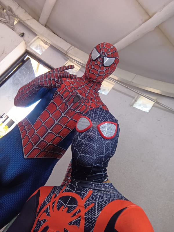 Spider-Man figures spotted in Porlamar, Venezuela