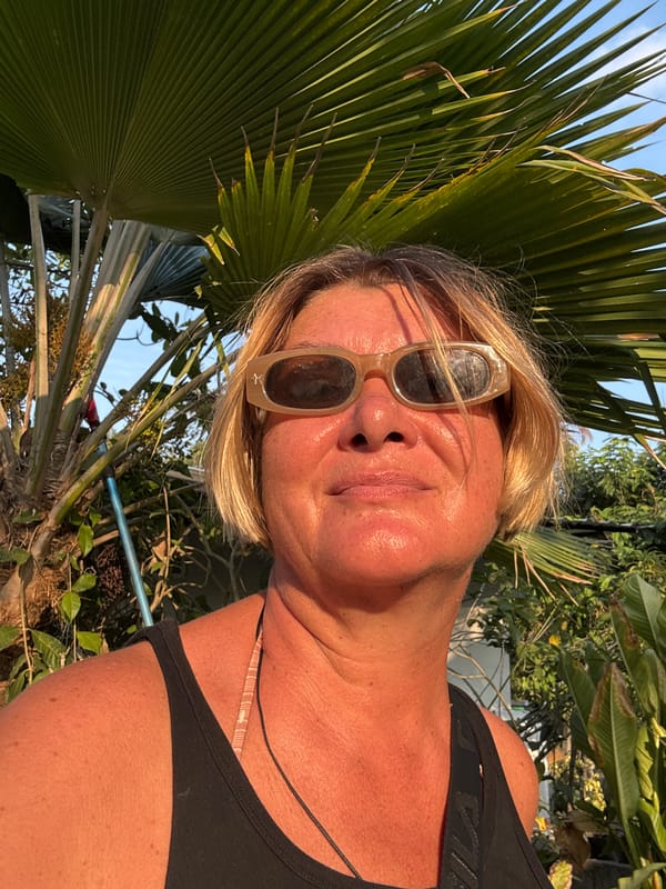 Tourist documents tropical garden resort experience in Thailand
