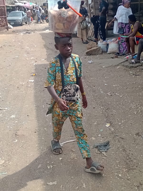 Morning street life documented in Lokoja, Nigeria