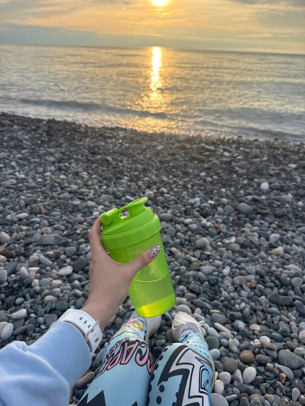 Sunset moments captured along Batumi's Black Sea coastline