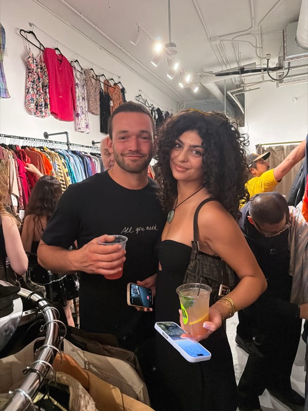 Late-night shopping spree across multiple LA boutiques documented