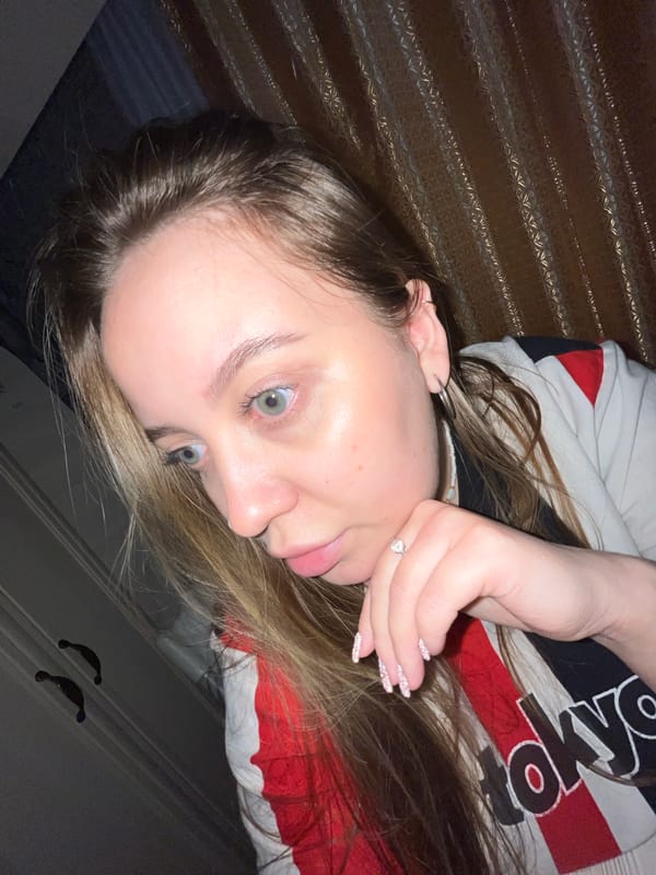 Friends hang out, take selfies with decorative swing chair