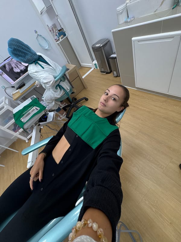 Woman receives dental treatment in Wichit, Thailand