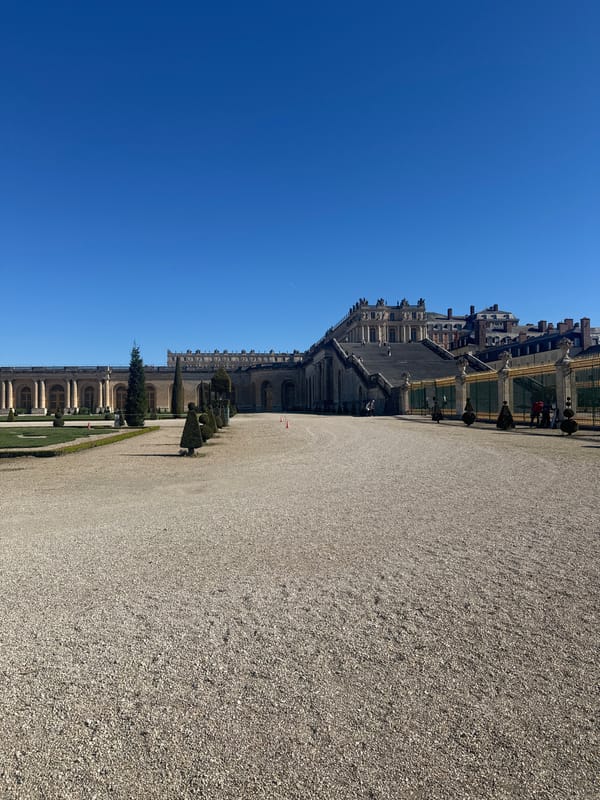 Morning documentation of Palace of Versailles grounds and interiors