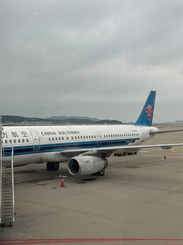 China Southern aircraft operations observed at Incheon International Airport