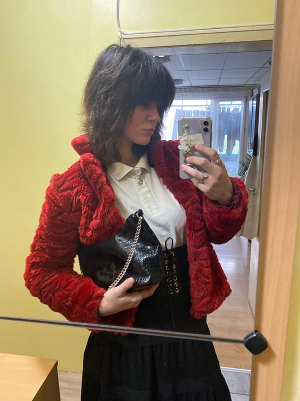 Mirror selfie captured in Ruse, Bulgaria