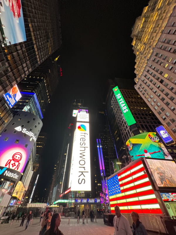 Late night Times Square activity captured by witnesses
