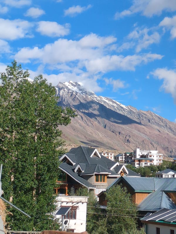 Padum, Zanskar: town views inside and out