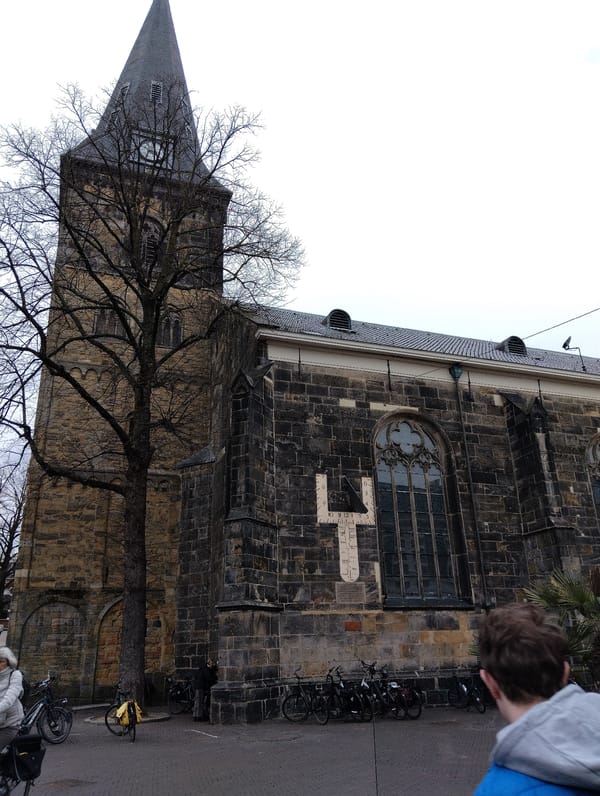 Historic churches photographed in Enschede city center