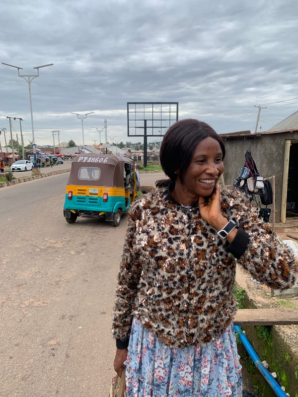 Street life and market activity in Jos, Nigeria
