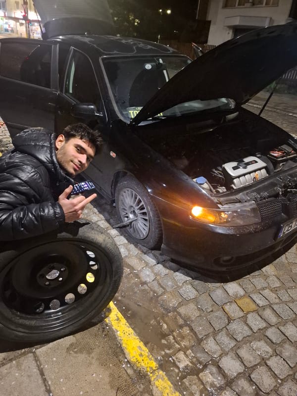 Car trouble and romantic dinner reported in Sofia