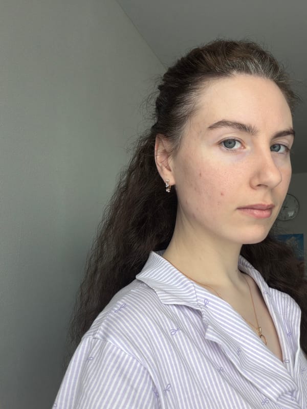 Woman photographed in portrait session in Yanino-1, Russia