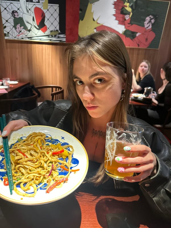 Afternoon in Moscow: noodles, escalators, and city streets