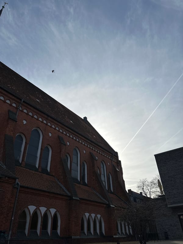 Family moments captured during brief walk in Kiel, Germany