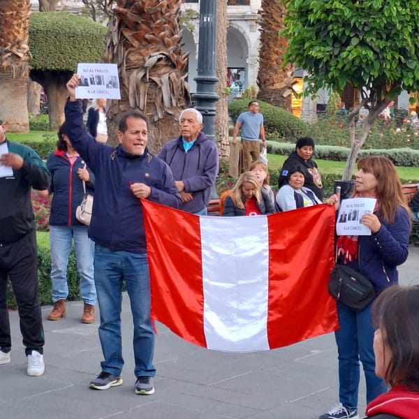 Arequipa protesters demand electoral integrity amid vote annulment allegations