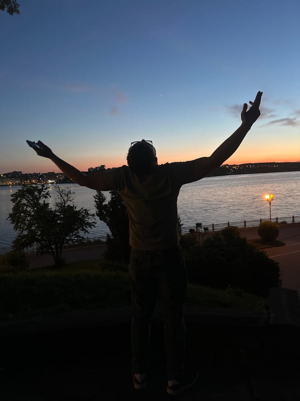 Sunset documented at Ternopil Pond, Ukraine on June 7