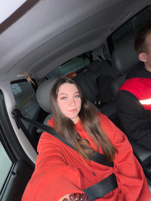 In-car selfies and rainy window views in Perm