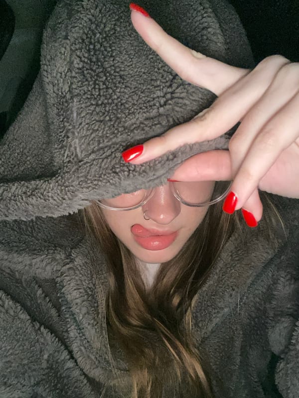 Young people document nighttime gathering through selfies and photos