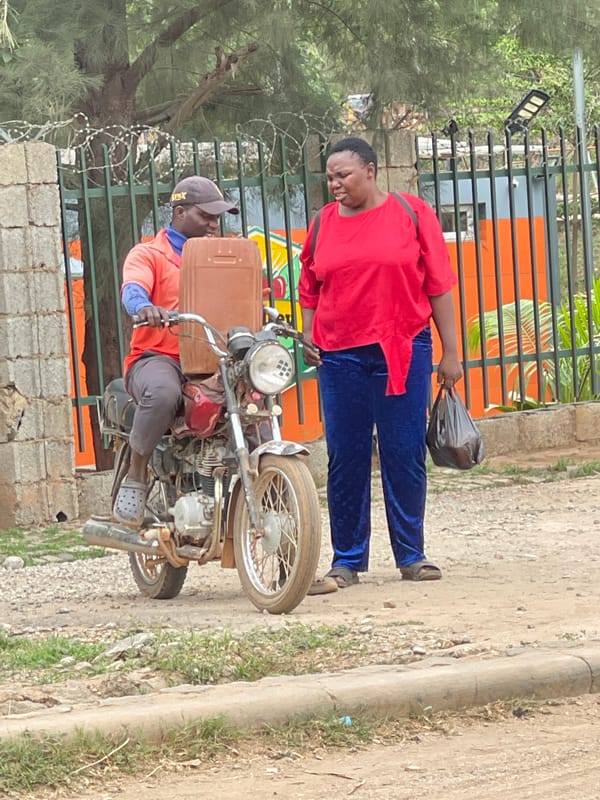 Morning street life documented across Abuja neighborhoods