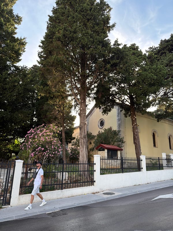 Afternoon scenes documented in Sutomore, Montenegro residential area
