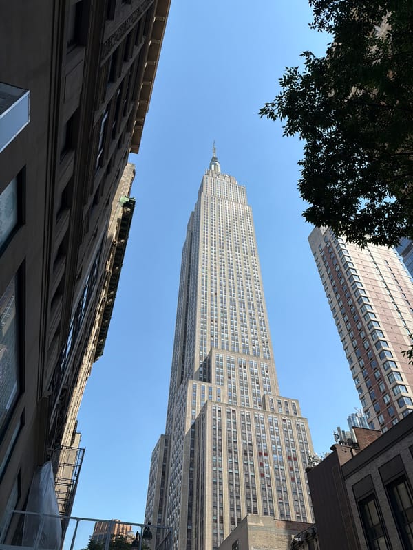 Ordinary evening moments captured across midtown Manhattan landmarks