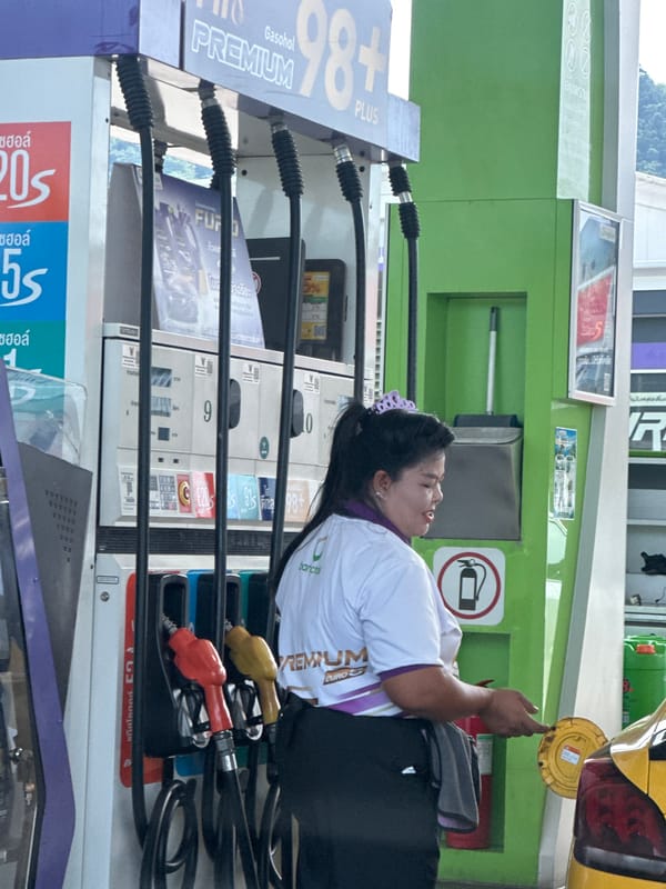 Morning street life documented across Kathu, Thailand district